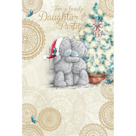 Daughter And Partner Me to You Bear Christmas Card £2.49